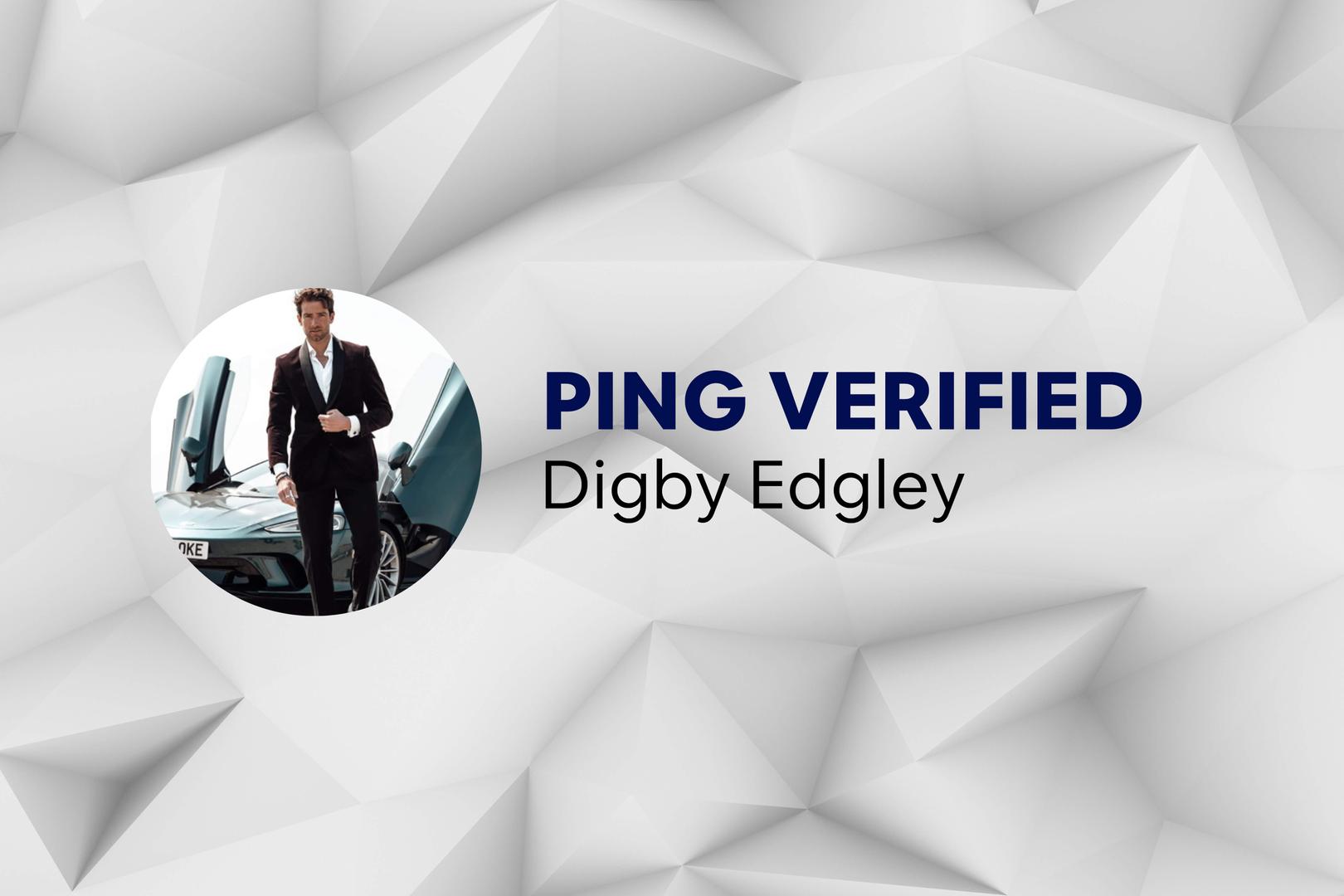 Ping Verified Digby Edgley