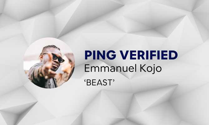 Ping Verified - Emmanuel Kojo