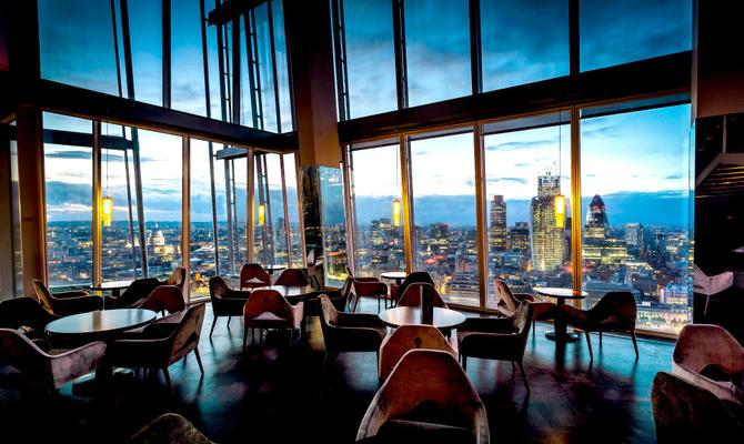 Top 15 Restaurants with a view in London