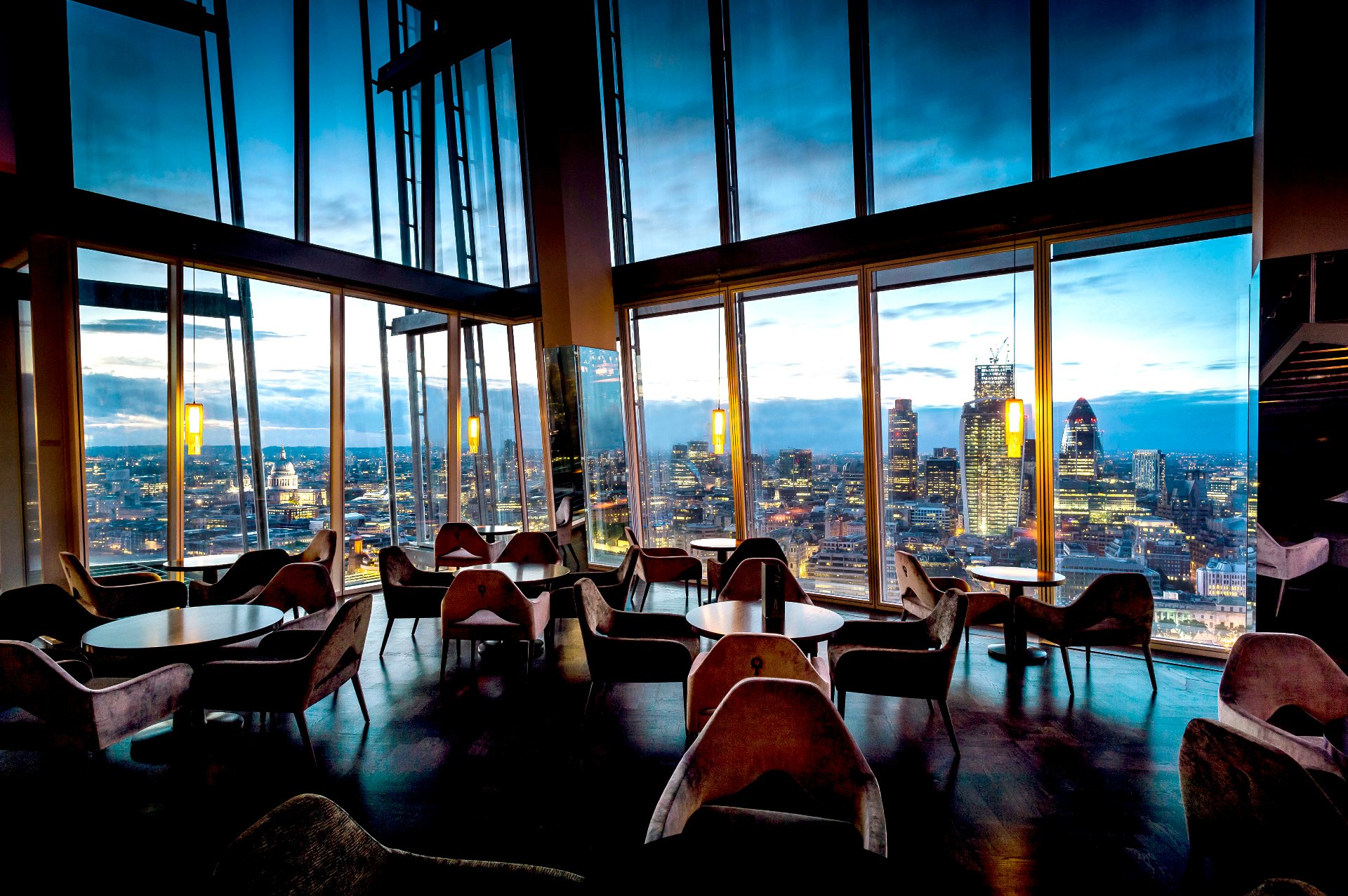 Top 15 Restaurants with a view in London Header Image