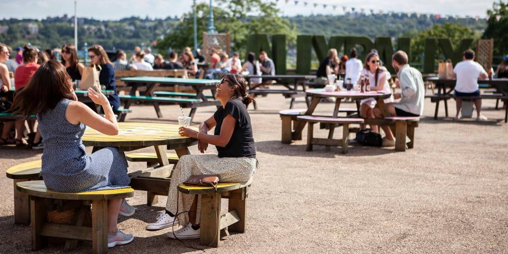 Alexandra Palace Beer Garden