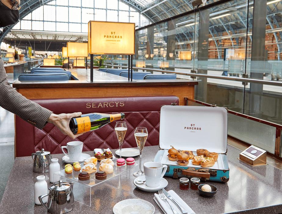 Image 3 from Searcys Champagne Bar - St Pancras's image gallery'