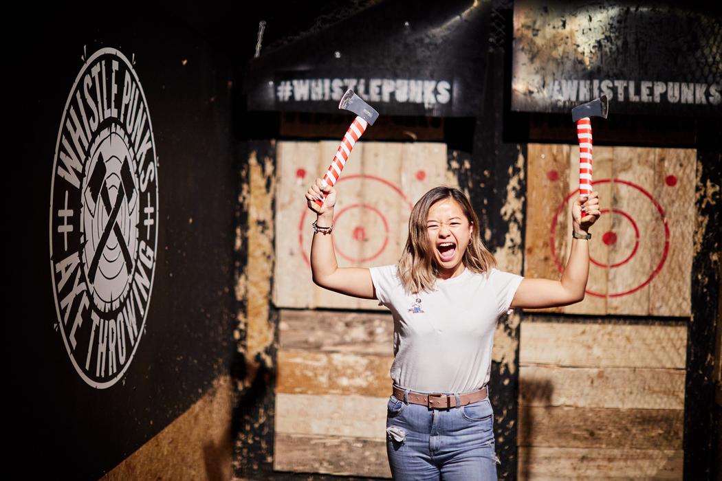 Image 1 from Whistle Punks Urban Axe Throwing's image gallery'