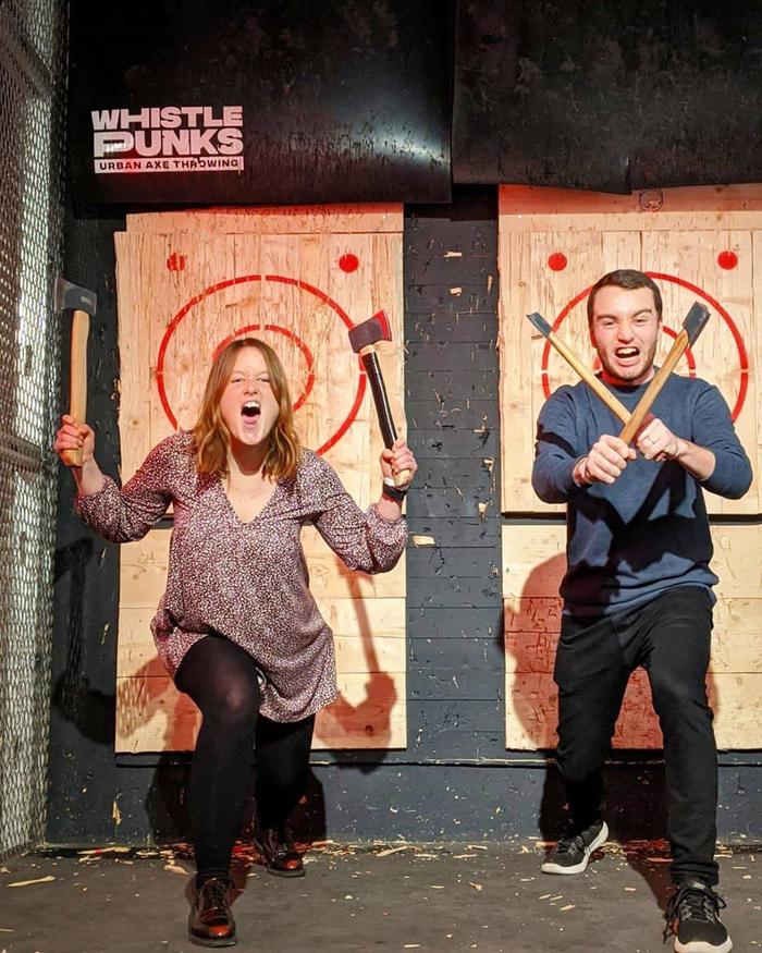 Image 2 from Whistle Punks Urban Axe Throwing's image gallery'