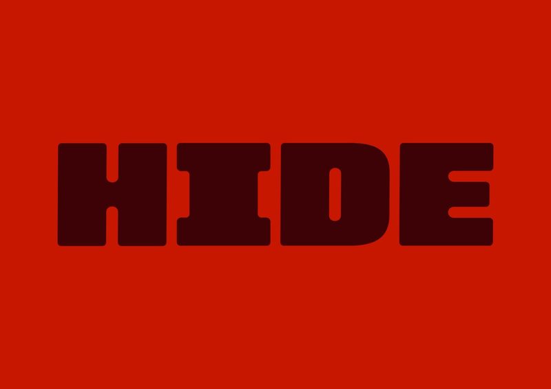 HIDE low resolution