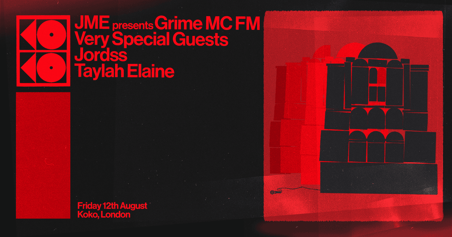 JME presents Grime MC FM with Very Special Guests's event image