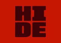 HIDE's logo