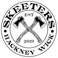 Skeeters Axe Throwing's logo