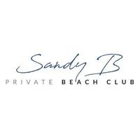 Sandy B Private Beach Club's logo