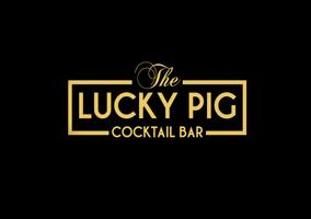 The Lucky Pig Cocktail Bar's logo