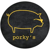 Porky's & Play's logo