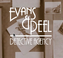 Evans & Peel Detective Agency's logo