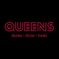 Queens skate dine bowl's logo