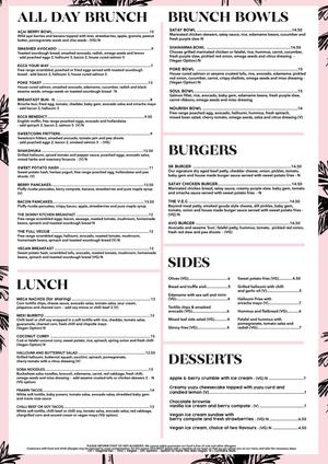 Menu 1 from The Skinny Kitchen's menu images'